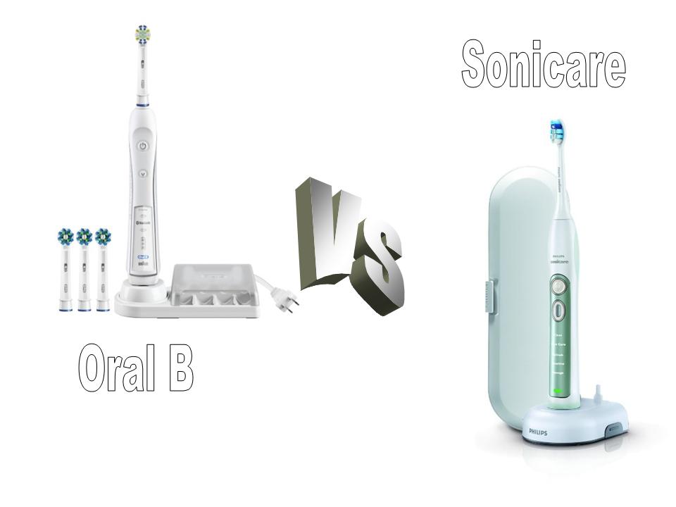 Oral B vs Sonicare