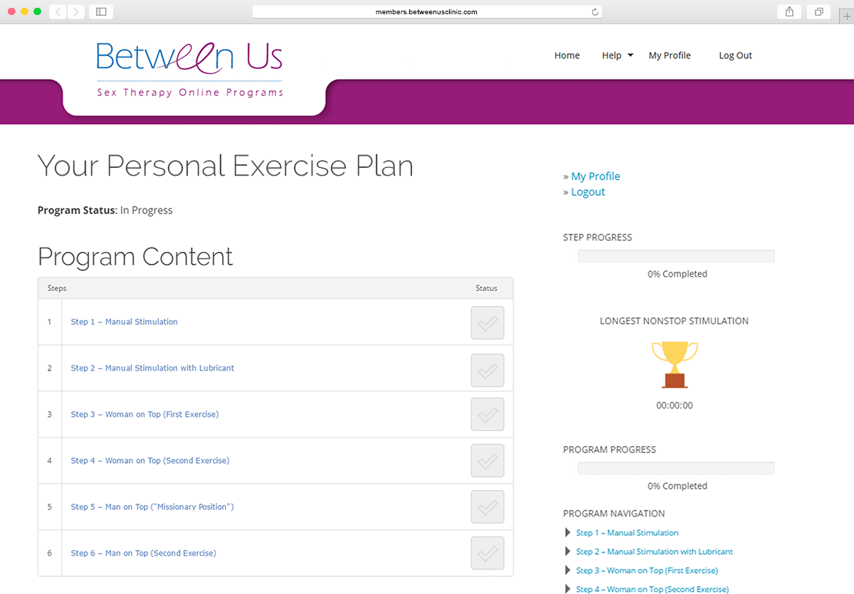 PE Exercise Plan