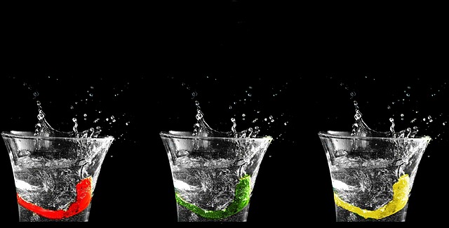 drinking water