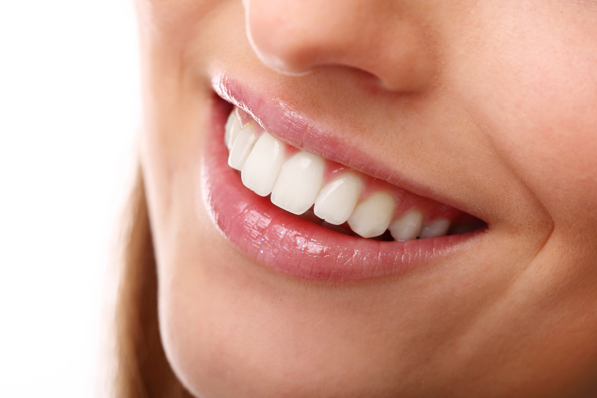 woman smiling