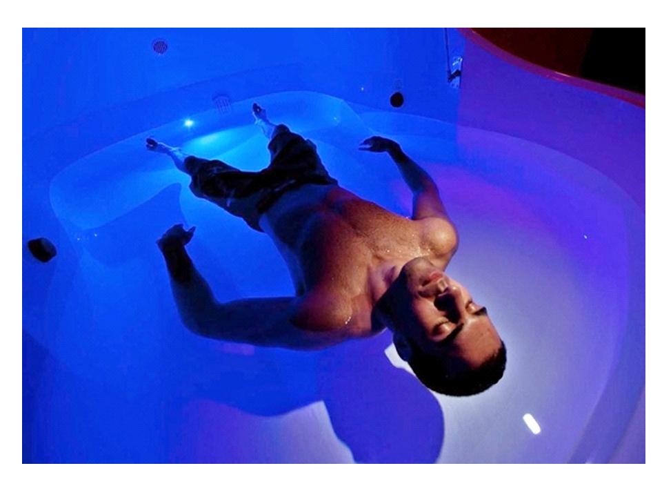 sensory deprivation tank