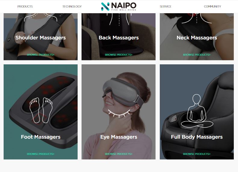 Naipo Massagers