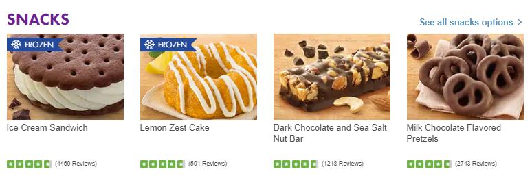 Nutrisystem Snacks