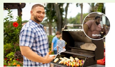 Man who used weight loss program for men