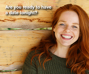 Woman ready for date night