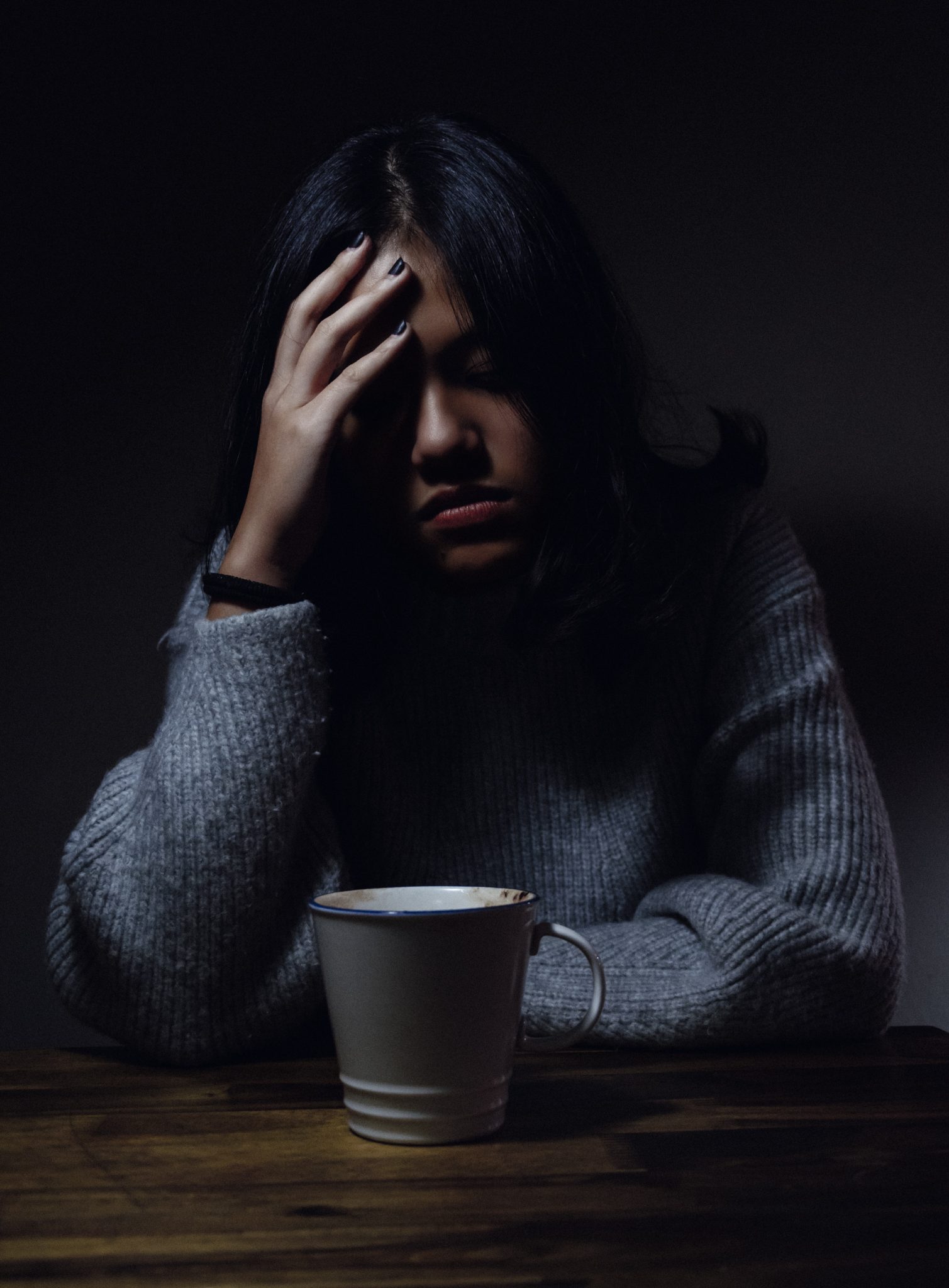 woman with chronic pain 